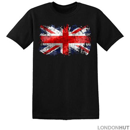 Abstract Union Jack Souvenir T Shirt for Children