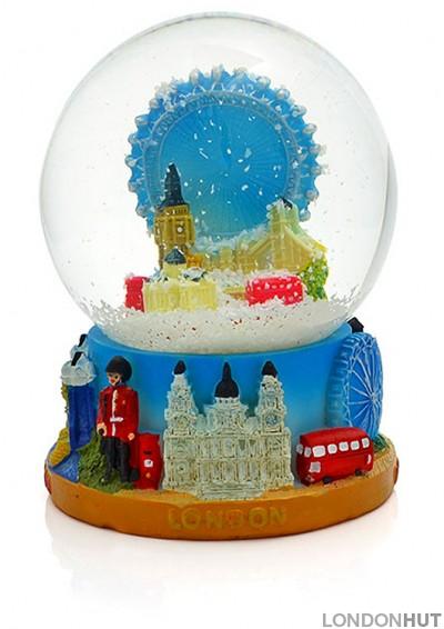 Large Snow Globe with the London Eye and Big Ben