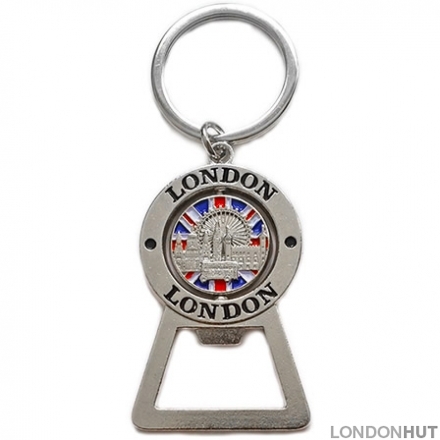 London Bottle Opener Keyring