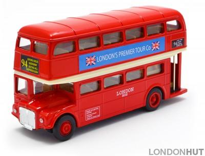 London Bus Model with Friction Wheels