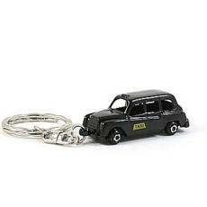 London Souvenir Metal Taxi Keyring