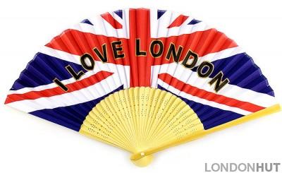 UK Souvenir Union Jack Flag Paper Fan