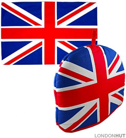 Union Jack Tea Cosy and Kitchen Towel