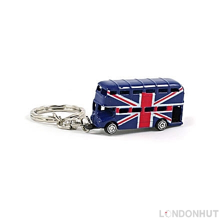 Union Jack Bus Keyring