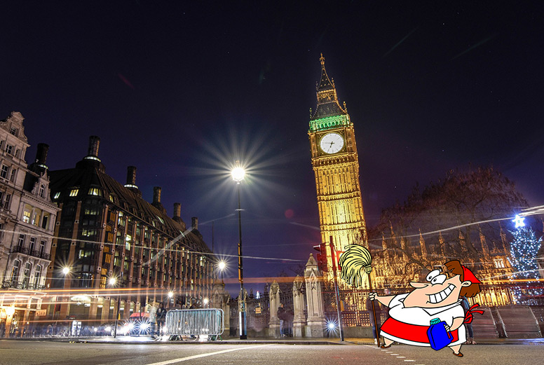 Big Ben at night