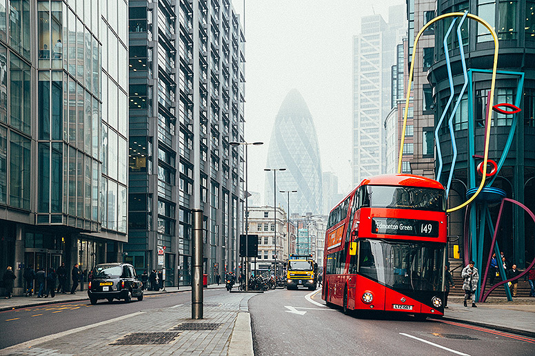 Riding a Double Decker Bus