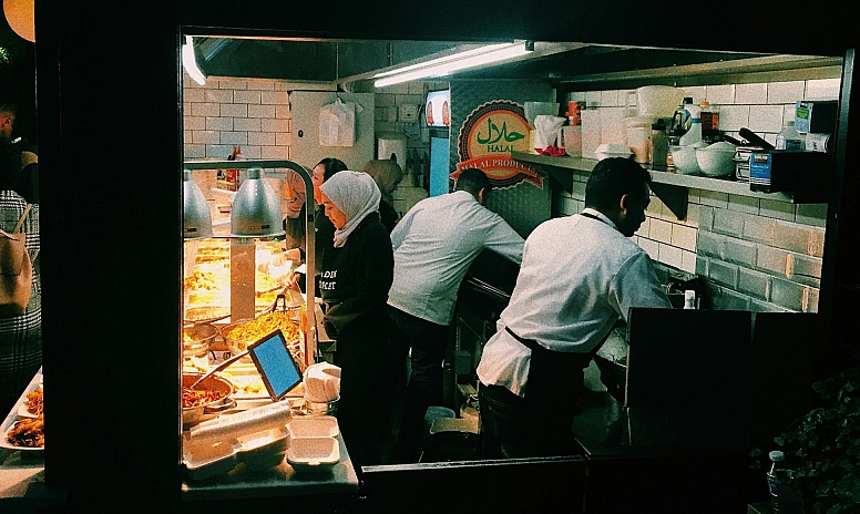 camden market halal street food