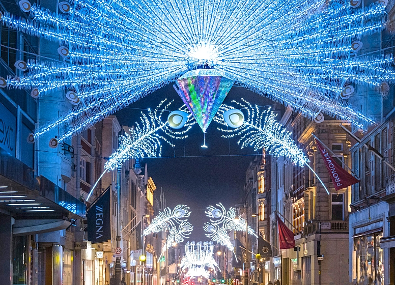 christmas lights in london