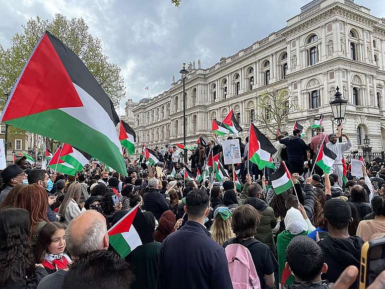 downing street demonstration