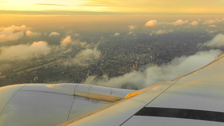 View from the plane