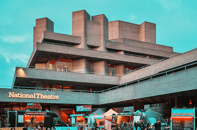 The National Theatre in London