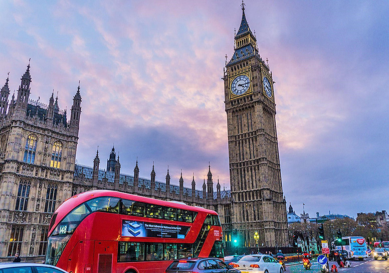 Big Ben and Bus