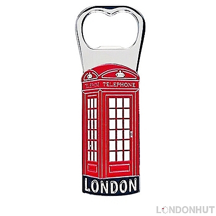 telephone box bottle opener